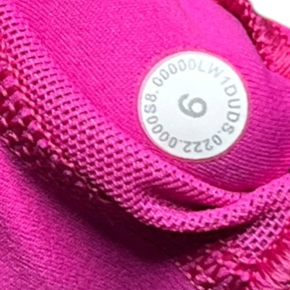 Lululemon Align Tank and Short 6" Sonic Pink Set Size 6 - Picture 6 of 6